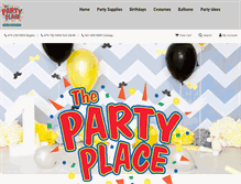 Tablet Screenshot of partyplacear.com